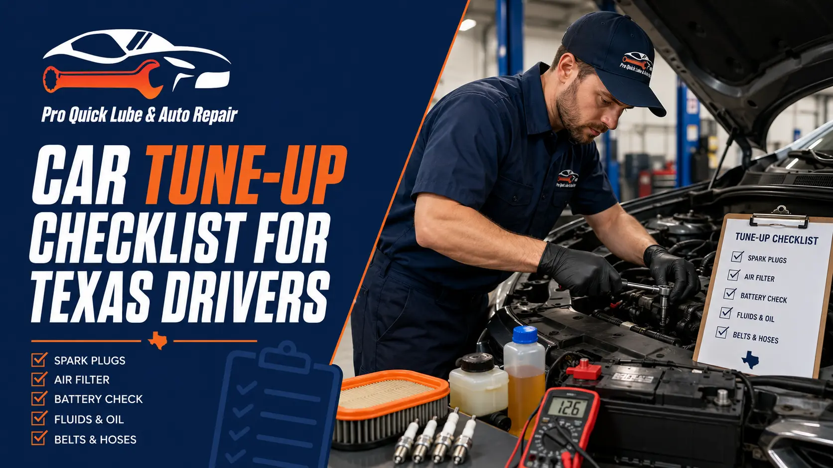 Car Tune-Up Checklist for Texas Drivers